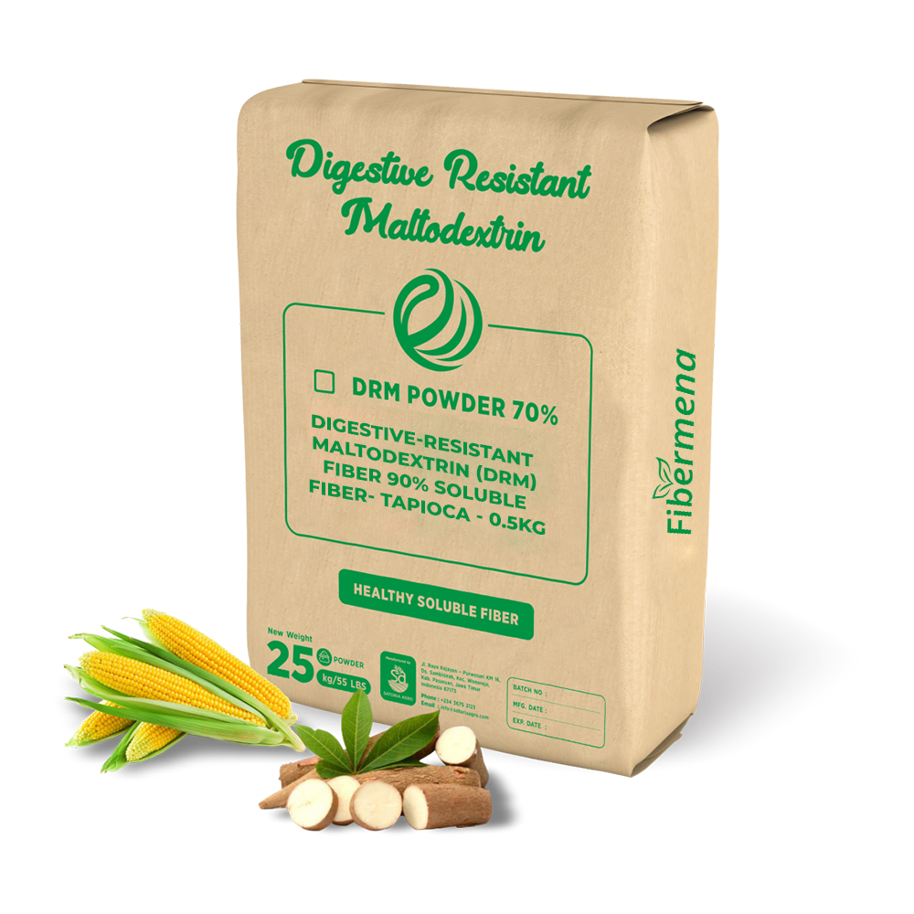 Digestive-Resistant  Maltodextrin (DRM) Fiber 70% Soluble Fiber- Tapioca